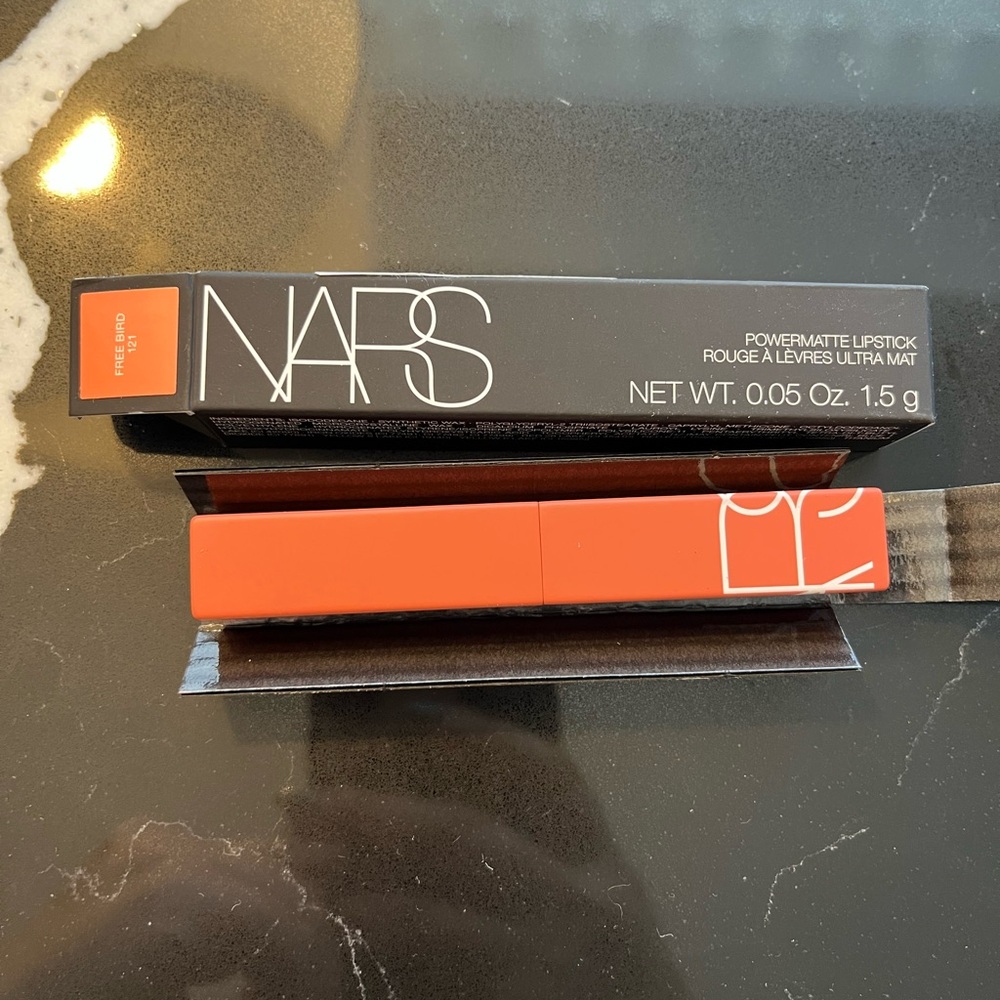 NARS Powermatte Lipstick in Bold Orange